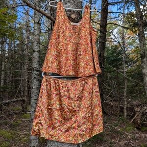 VICTORIA'S SECRET Women's Satin Pajama Set, size large